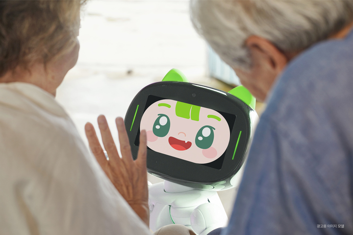 창업기업 지원융자 이차보전 사업 통해 성장한 스타트업 ‘원더플랫플랫폼’의 다솜 케어 로봇(사진=복권위원회) *재판매 및 DB 금지