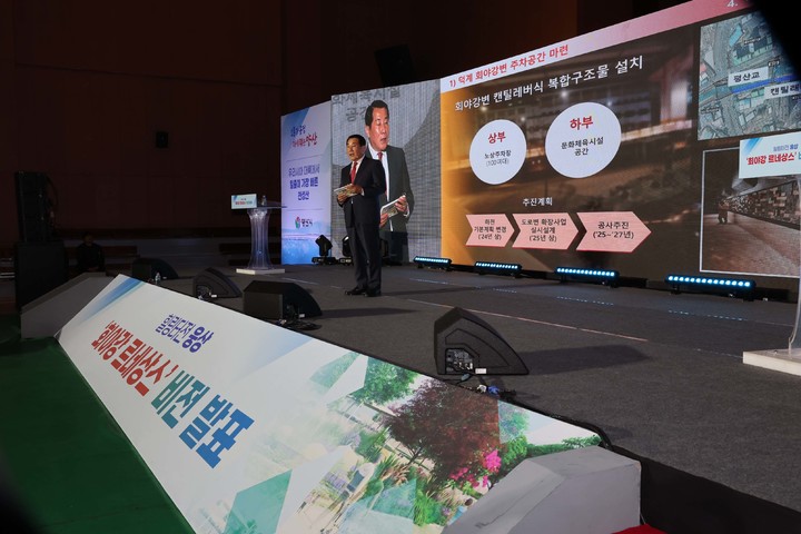 나동연 양산시장, 힐링터전 웅상 '회야강 르네상스' 선언 