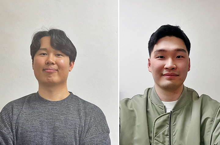 SCi급 국제학술지에 논문을 게재한 교통대 (왼쪽부터) 조태영·류균석씨. (사진=교통대 제공) *재판매 및 DB 금지