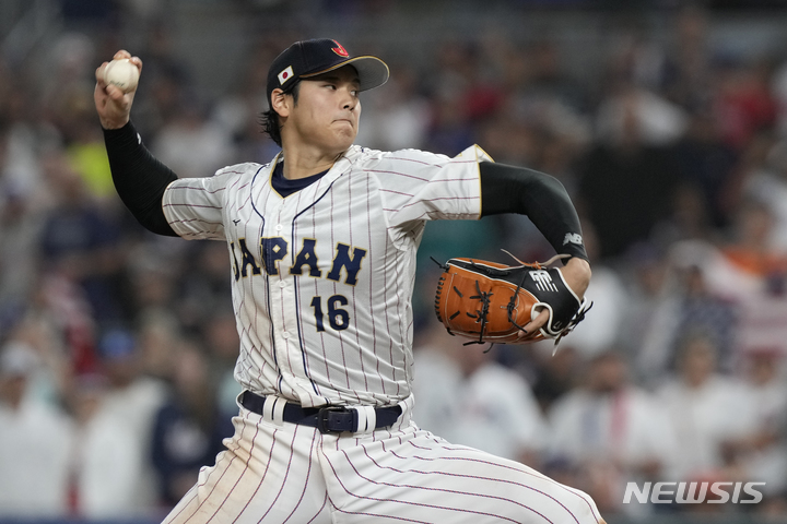 [마이애미=AP/뉴시스] 오타니 쇼헤이. 2023.03.21