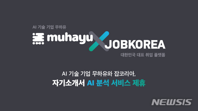 [서울=뉴시스] 무하유·잡코리아 '자기소개서 AI 분석 서비스'. (이미지=무하유 제공) 2023.03.22. photo@newsis.com