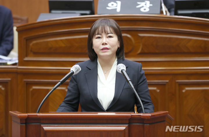 [전주=뉴시스]윤난슬 기자 = 전주시의회 전윤미 의원(효자 2·3·4동).(사진=뉴시스DB) 