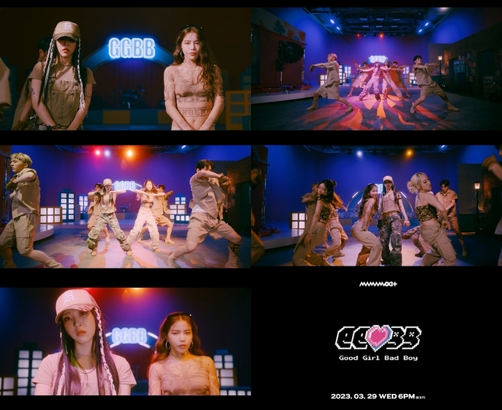 [서울=뉴시스] 마마무+ 'GGBB' MV 티저 2023.03.23 (사진= RBW 제공) photo@newsis.com *재판매 및 DB 금지