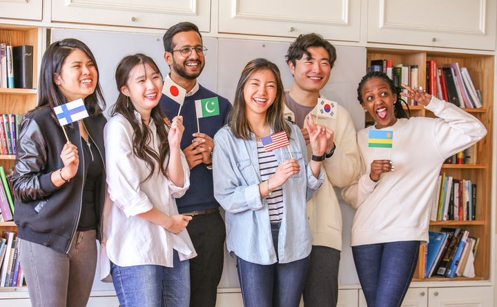 한동대학교에서 수학 중인 외국인 학생들 *재판매 및 DB 금지