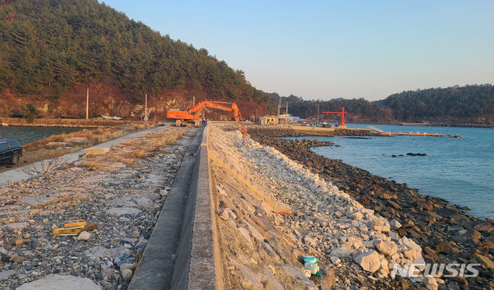 전남 완도군 관산방조제. (사진=전남도 제공)