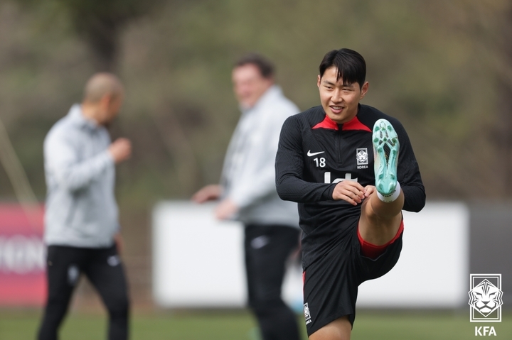 [서울=뉴시스]축구대표팀 이강인. (사진=대한축구협회 제공)
