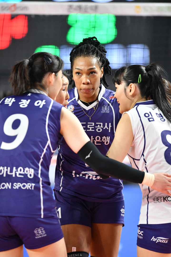 [서울=뉴시스] 한국도로공사 외국인 선수 캣벨(사진=한국배구연맹 제공) *재판매 및 DB 금지