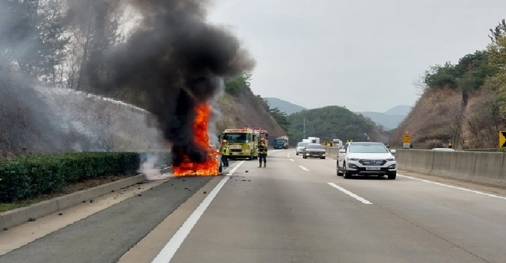 [청도=뉴시스] 경북소방본부 제공 *재판매 및 DB 금지