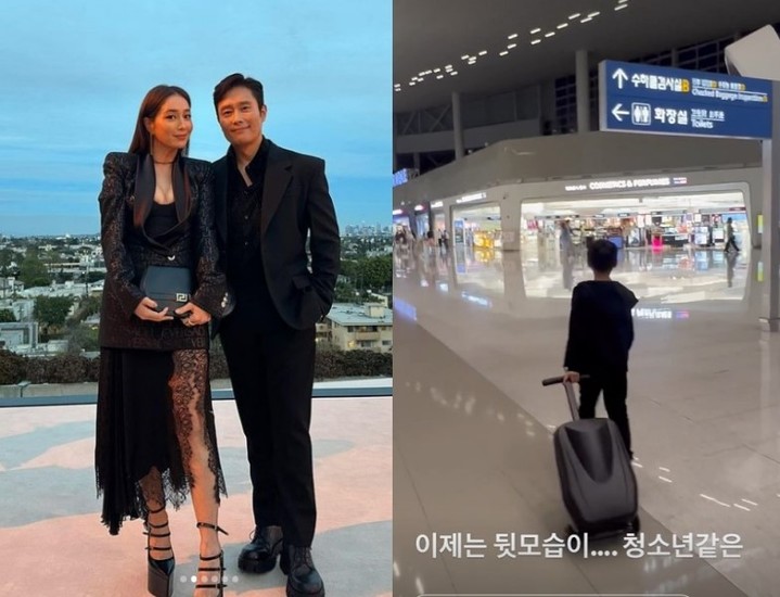 [서울=뉴시스] 이민정 가족. 2023.03.26.(사진 = 개인계정 캡쳐) photo@newsis.com*재판매 및 DB 금지