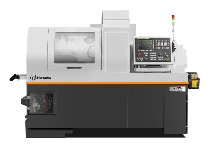 [서울=뉴시스] 한화정밀기계 고복합 범용 자동선반 XV20·26 이미지. (사진=한화정밀기계 제공) 2023.03.28. photo@newsis.com *재판매 및 DB 금지