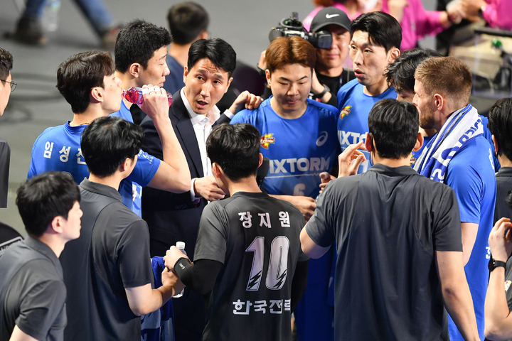 권영민 한국전력 감독. (사진=한국배구연맹 제공) *재판매 및 DB 금지