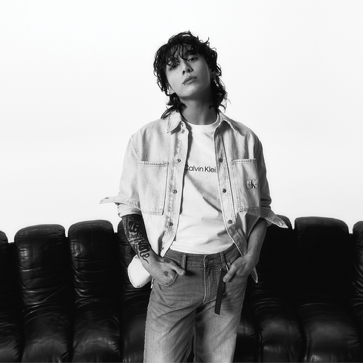 [서울=뉴시스] 그룹 방탄소년단(BTS) 정국. 23.03.29. (사진=캘빈클라인 제공) photo@newsis.com *재판매 및 DB 금지