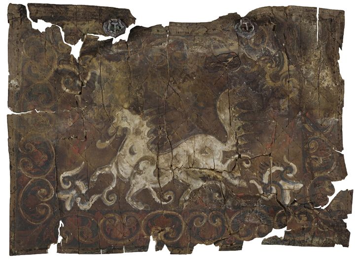 [서울=뉴시스] 천마총 천마문 장니 (사진=문화재청 제공) 2023,.03.29. photo@newsis.com *재판매 및 DB 금지