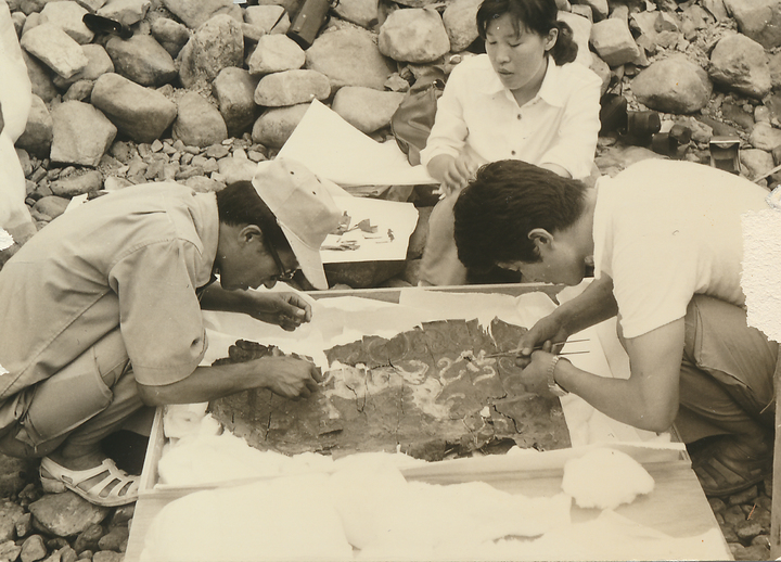 [서울=뉴시스] 1973년 천마도 출도 (사진=문화재청 제공:) 2023.03.29. photo@newsis.com *재판매 및 DB 금지