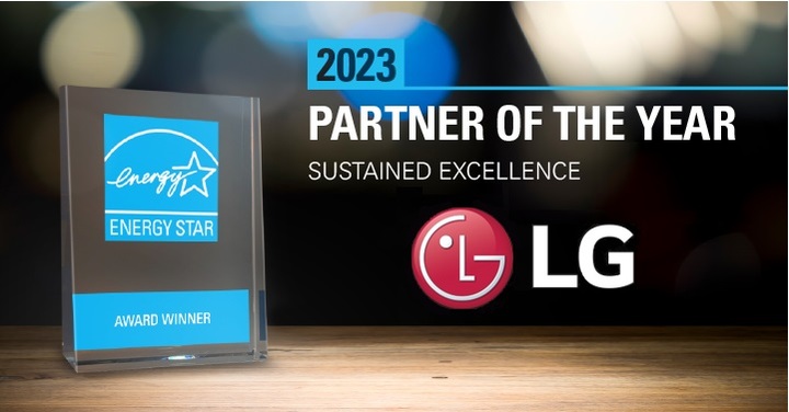LG전자, 미국 '에너지스타 어워드' 최고상 수상