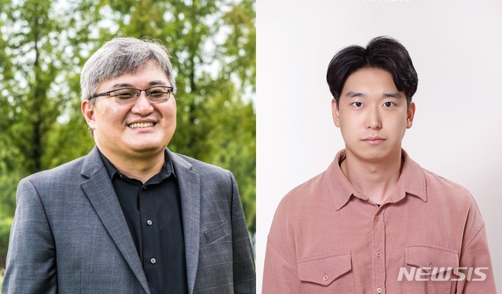 [광주=뉴시스]지스트 지구·환경공학부 윤진호 교수와 홍윤기 박사과정생