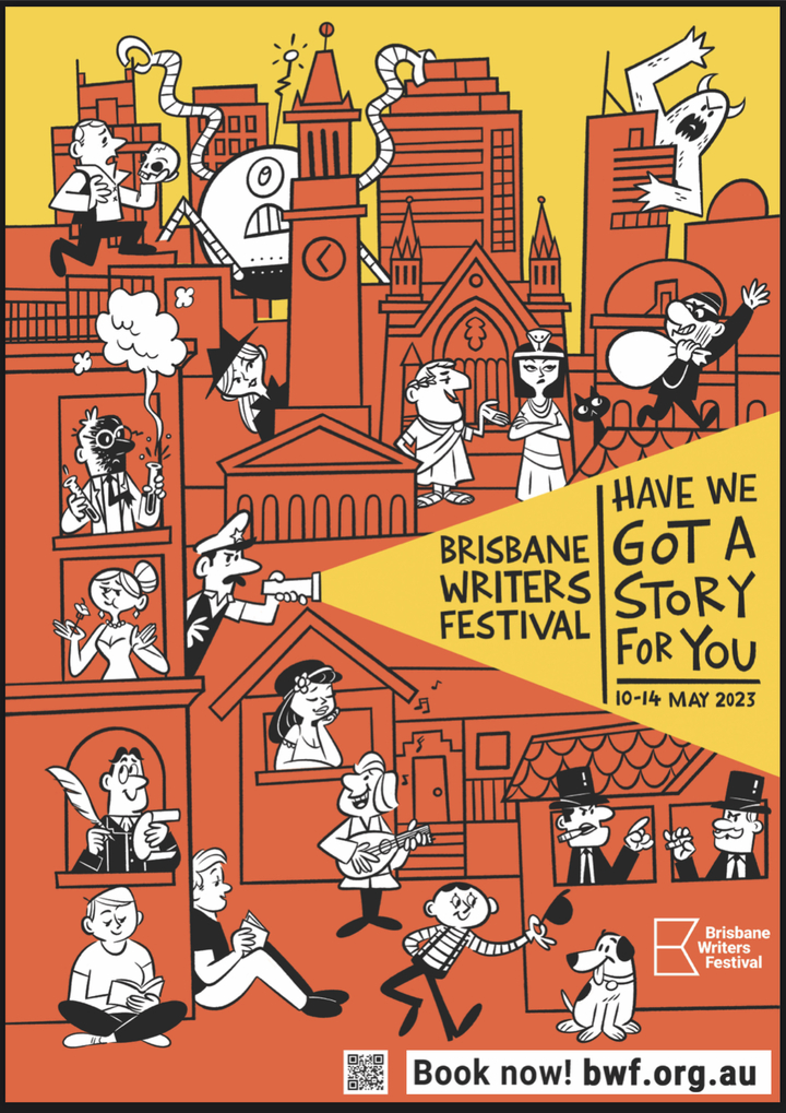 [서울=뉴시스]브리즈번 작가 축제 포스터. (사진=브리즈번 작가 축제/문화체육관광부 제공) 2023.03.29. photo@newsis.com *재판매 및 DB 금지
