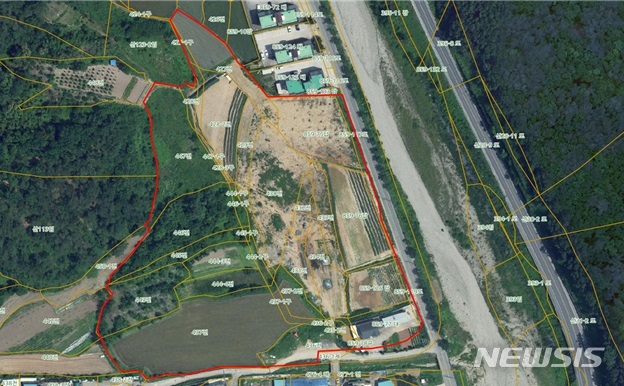 경주시 양남면 나산리 '중수로 원전해체기술원' 부지