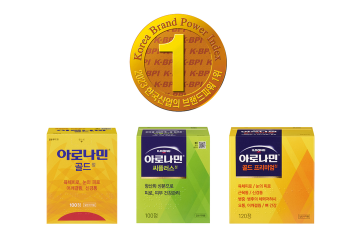 [서울=뉴시스] 활성비타민 영양제 ‘아로나민’ (사진=일동제약 제공) *재판매 및 DB 금지