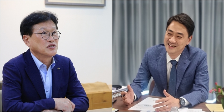 [대구=뉴시스] 왼쪽부터 김대권 대구 수성구청장, 최재훈 대구 달성군수. (사진 = 뉴시스 DB) 2023.03.29. photo@newsis.com *재판매 및 DB 금지