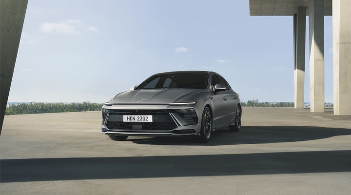 [서울=뉴시스]현대차, 2023 서울모빌리티쇼에서 '쏘나타 디 엣지' 최초 공개.(사진=현대차) 2023.3.30 photo@newsis.com *재판매 및 DB 금지