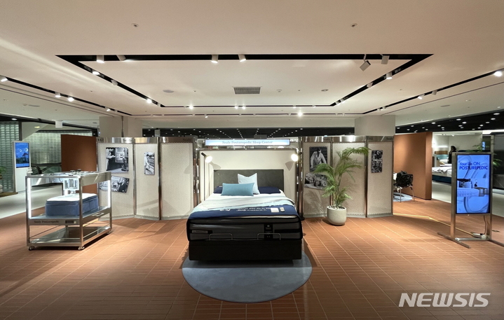 [서울=뉴시스] 씰리침대 '포스처피딕 슬립센터' 전경. (사진=씰리침대 제공) 2023.03.30. photo@newsis.com