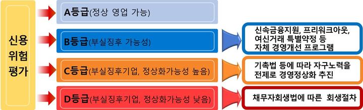 [서울=뉴시스]기업 신용위험평가 개요. (자료=금감원 제공) *재판매 및 DB 금지