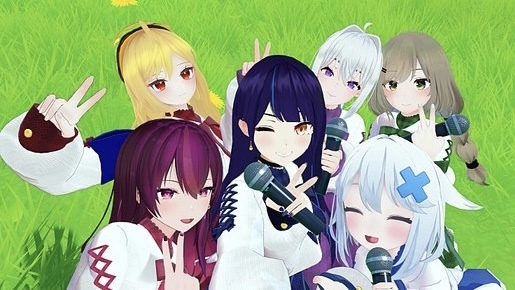 [서울=뉴시스] 버추얼 아이돌 '이세계 아이돌' (사진=우왁굳 팬카페 캡처) 2023.03.30 photo@newsis.com *재판매 및 DB 금지  *재판매 및 DB 금지