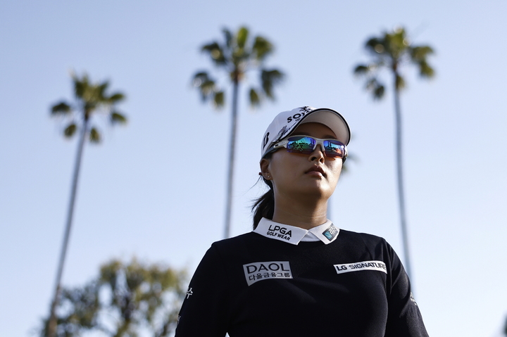 [서울=뉴시스]디오임플란트LA오픈 출전하는 고진영. 2023.03.30. (사진= JTBC디스커버리 제공) *재판매 및 DB 금지