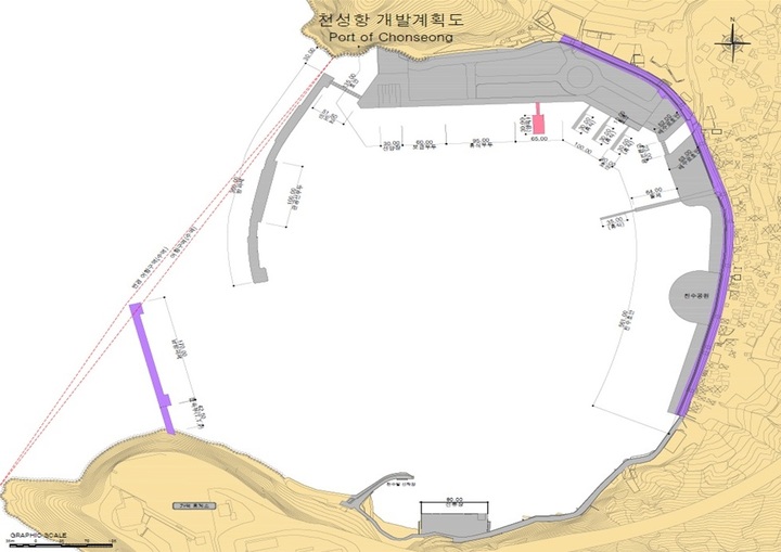 [부산=뉴시스] 천성항 남방파제 개발계획 *재판매 및 DB 금지