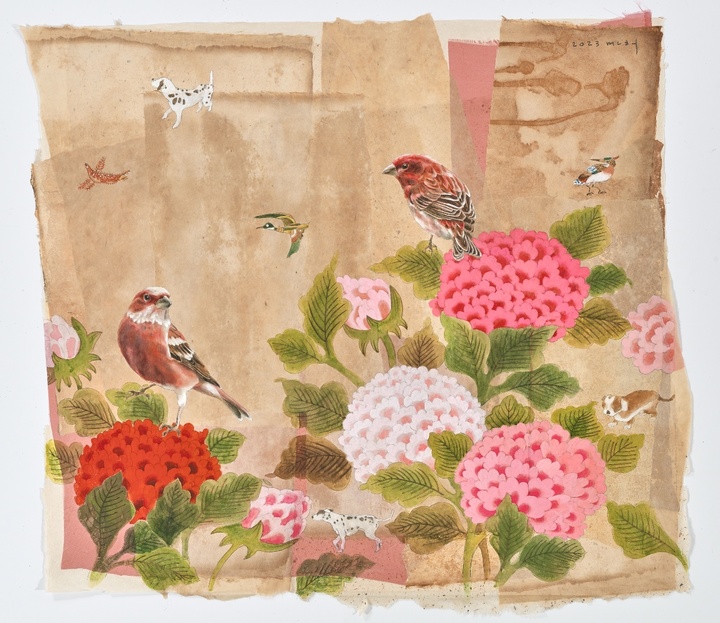 박민희 개인전 별유화원 別有花園 , 그리고 나의 친구. *재판매 및 DB 금지