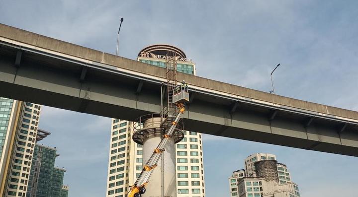 [서울=뉴시스]청담대교 합동점검.(사진=서울시 제공) *재판매 및 DB 금지