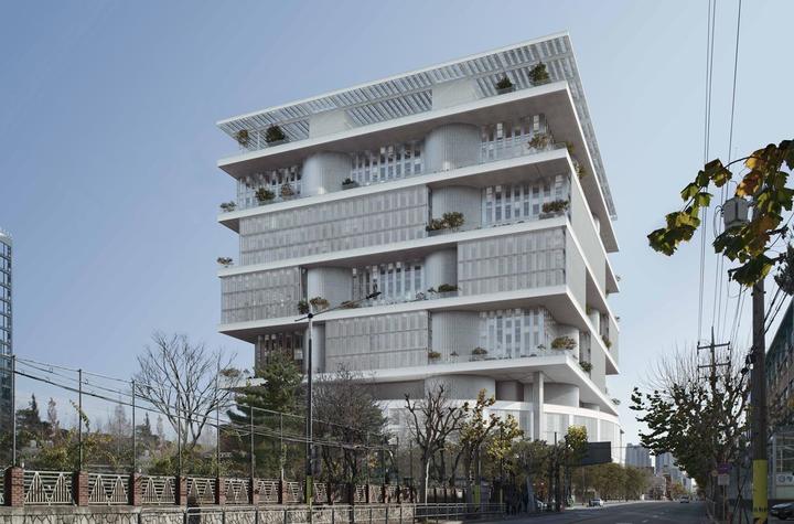 [서울=뉴시스]성수동2가 업무시설 신축사업 투시도.(사진=서울시 제공) *재판매 및 DB 금지