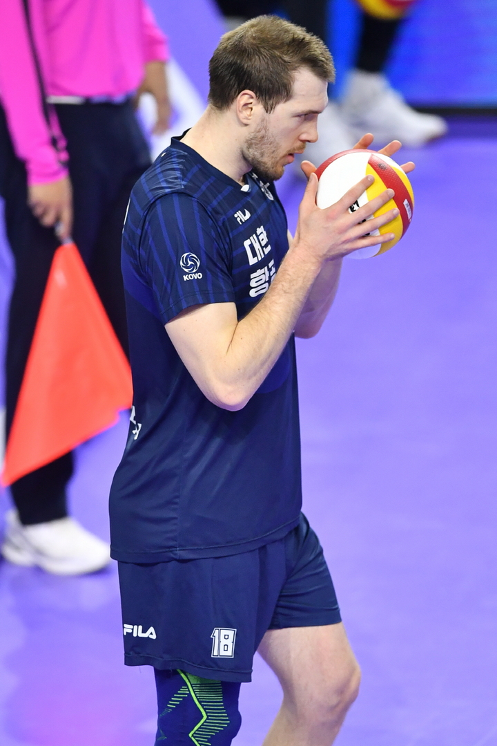 [인천=뉴시스]프로배구 대한항공 링컨. 2023.03.30. (사진=한국배구연맹 제공) *재판매 및 DB 금지