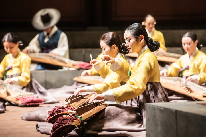 국립국악원 정악사색 '영산회상'.(사진=국립국악원 제공) photo@newsis.com *재판매 및 DB 금지