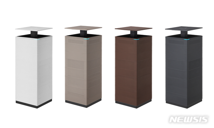 [서울=뉴시스] 코웨이 '노블 공기청정기'. (사진=코웨이 제공) 2023.03.31. photo@newsis.com