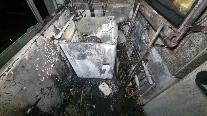 금곡동 주택 화재 현장. (사진=남양주소방서 제공) *재판매 및 DB 금지 *재판매 및 DB 금지