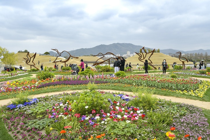 4월1일부터 7개월간 정원박람회가 펼쳐지는 순천만국가정원 *재판매 및 DB 금지