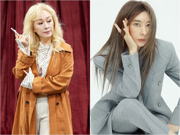 [서울=뉴시스]배우 박해미, 가수 김완선. (사진=예술의전당·tvN 제공) 2023.03.31. photo@newsis.com *재판매 및 DB 금지