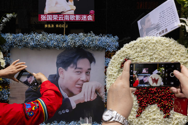 [홍콩=AP/뉴시스] 장국영