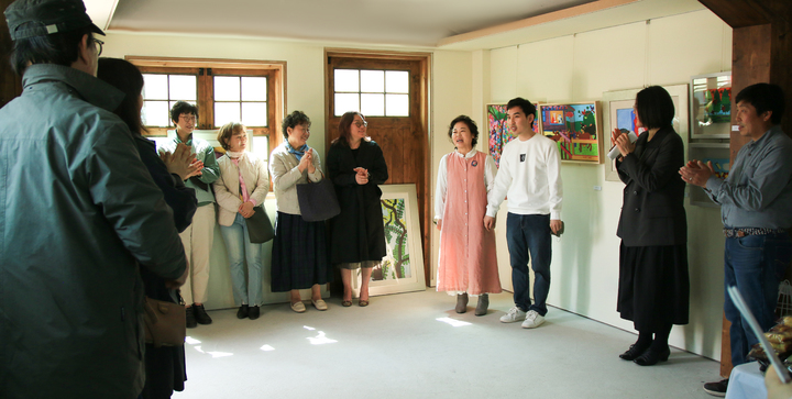 군산문화도시센터 장터미술관 개관, 이남기·최정숙 母子전