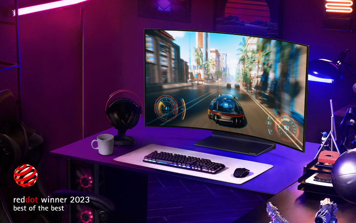 [서울=뉴시스] '레드닷 디자인 어워드'에서 최고상을 수상한 LG 올레드 플렉스. (사진=LG전자 제공) 2023.04.02. photo@newsis.com *재판매 및 DB 금지