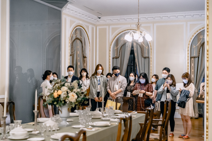 [서울=뉴시스] 2022년 야간 관람 행사 '밤의 석조전' – 석조전 탐방 (사진=문화재청 제공) 2023.04.03. photo@newsis.com *재판매 및 DB 금지