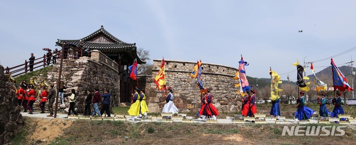 [강진=뉴시스] 강진 전라병영성축제