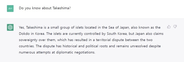 챗GPT "독도는 한국 영토" …하지만 치명적 오류도