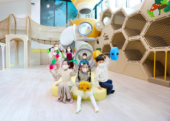 [서울=뉴시스]도봉구 공공형 실내놀이터 '오르봉내리봉'.(사진=도봉구 제공) *재판매 및 DB 금지