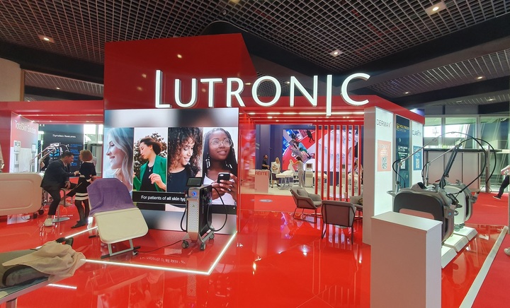 국제미용안티에이징학회 루트로닉 부스. (사진=루트로닉) *재판매 및 DB 금지