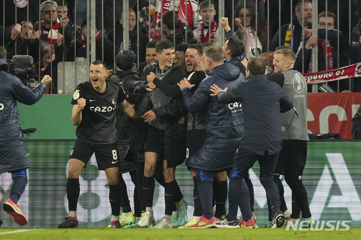 [뮌헨=AP/뉴시스]프라이부르크 