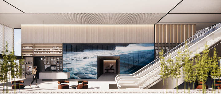 나인트리 로카우스 용산 1층 '웰컴 로비' *재판매 및 DB 금지