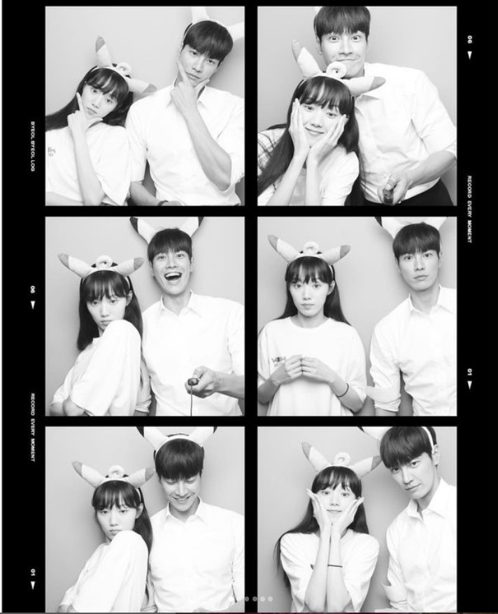 [서울=뉴시스] 이성경, 김영광. 2023.04.06.(사진 = 개인계정 캡쳐) photo@newsis.com*재판매 및 DB 금지